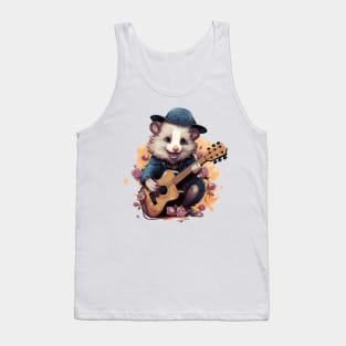 possum play guitar Tank Top